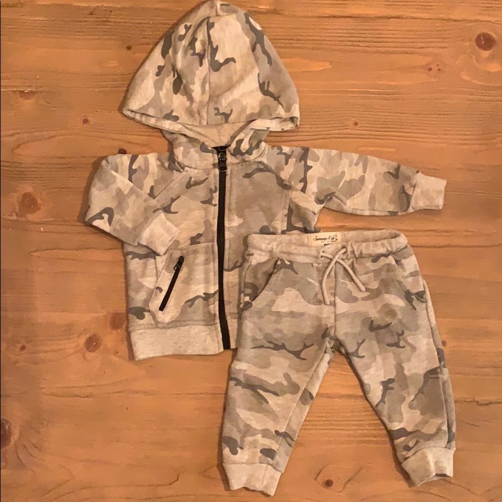 Sovereign Code Camo Hoodie & Jogger Pants Set